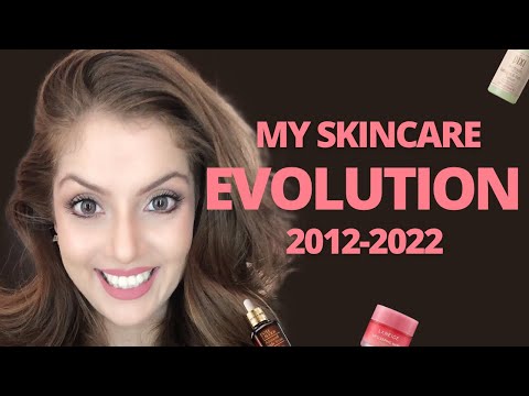 My 10 years of Skincare Evolution 2012 - 2022 I Luxury skincare review I Estee lauder Chanel Review
