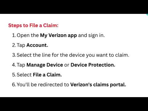 Verizon Wireless Asurion Claim