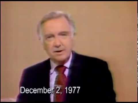 CBS NEWS December 2, 1977 with Walter Cronkite