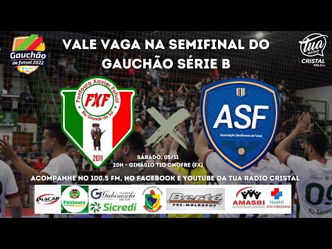 FONTOURA XAVIER FUTSAL X SERAFINA CORREA (ASF) - GAUCHÃO SÉRIE B