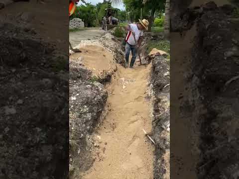 Avance proyecto mejoramiento sistema agua potable Aldea Nuevo Porvenir Santa Ana Petén