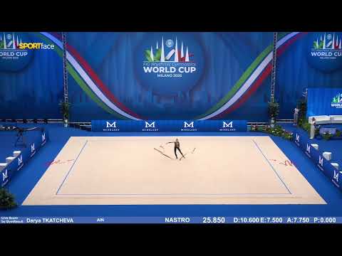 SARANTSEVA Anastasiya (UZB) RIBBBON 25,75 - WC Milan 2025