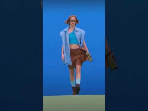 Quinn Elin Mora walks for Jacquemus ready to wear fall 2021 fashion show