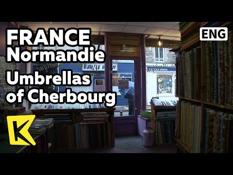 【K】France Travel-Normandie[프랑스 여행-노르망디]영화 쉘부르, 우산 가게/Umbrellas of Cherbourg/Shop/Le Veritable