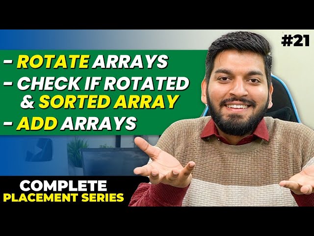 Mastering Array Manipulation: A Comprehensive Guide to Rotating and ...