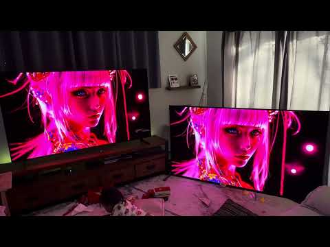 77” LG Z3 8K OLED VERSUS 83” SONY A80L 4K OLED