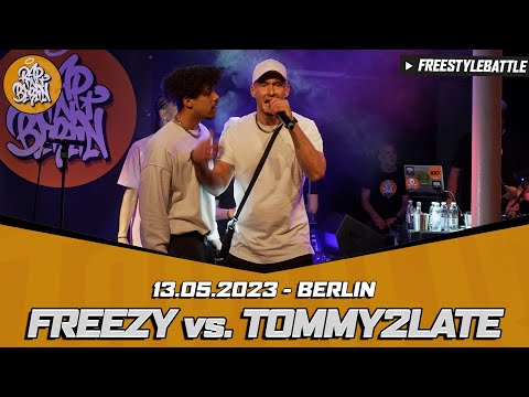 FREEZY vs TOMMY2LATE - Kampf um Platz 3, Freestyle Battle Turnier - Rap in Berlin, 13.05.23