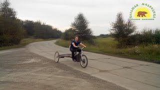 preview picture of video 'Элетротрёхцикл на базе велосипеда 500W'