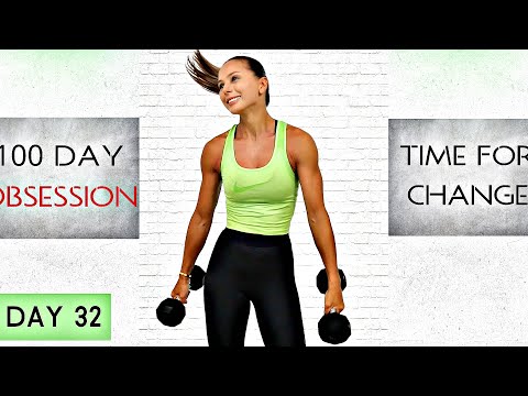 METABOLIC STRENGTH WORKOUT CHALLENGE // full body | 100 DAY OBSESSION Day 32
