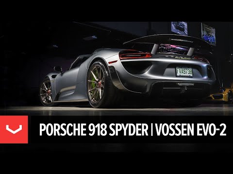 Porsche 918 Spyder | Custom Center-Lock Vossen Forged EVO-2