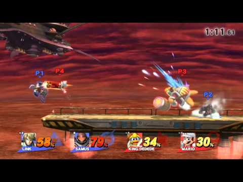 link samus vs mario king dedede
