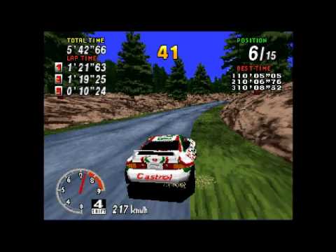 sega rally championship saturn review