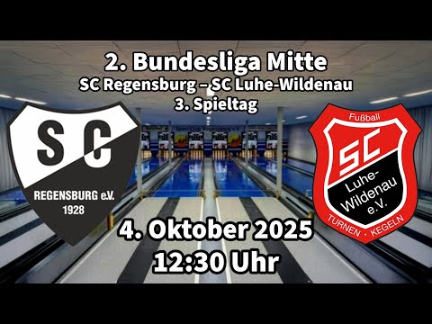 SC Regensburg – SC Luhe-Wildenau | 2. Bundesliga Mitte Kegeln Classic 2025/2026