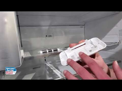 YouTube video about: Where is the refrigerator air filter located?