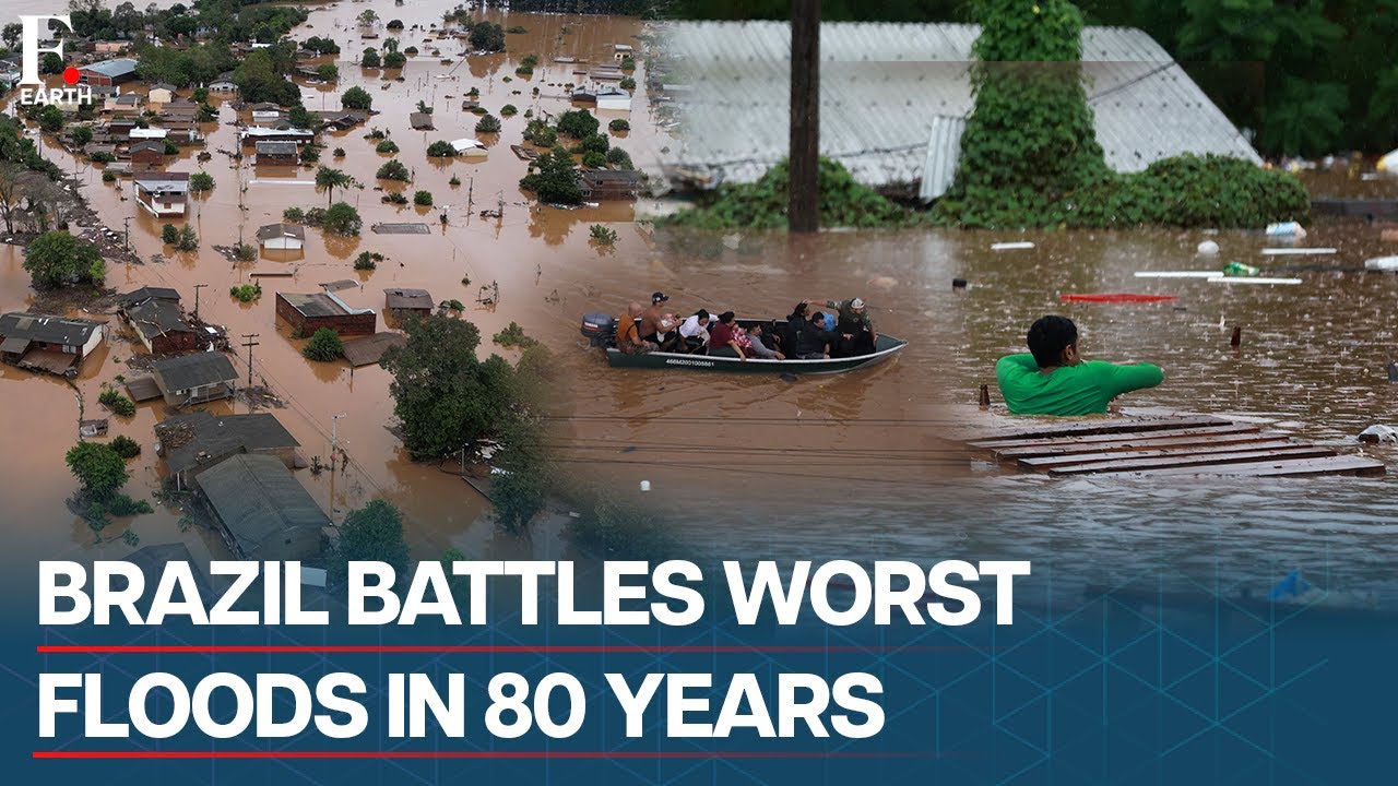 Dozens Killed In Brazil's Record-Breaking Floods, People Brace For "Worse" | Firstpost Earth