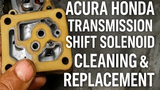 “Shift Solenoid FIX 🔧 | Clean or Replace to Stop Blinking D Light (Honda & Acura)”