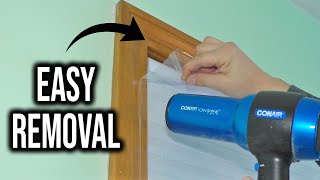 How to Remove Window Insulation Film and Tape | The Fixer Clips
