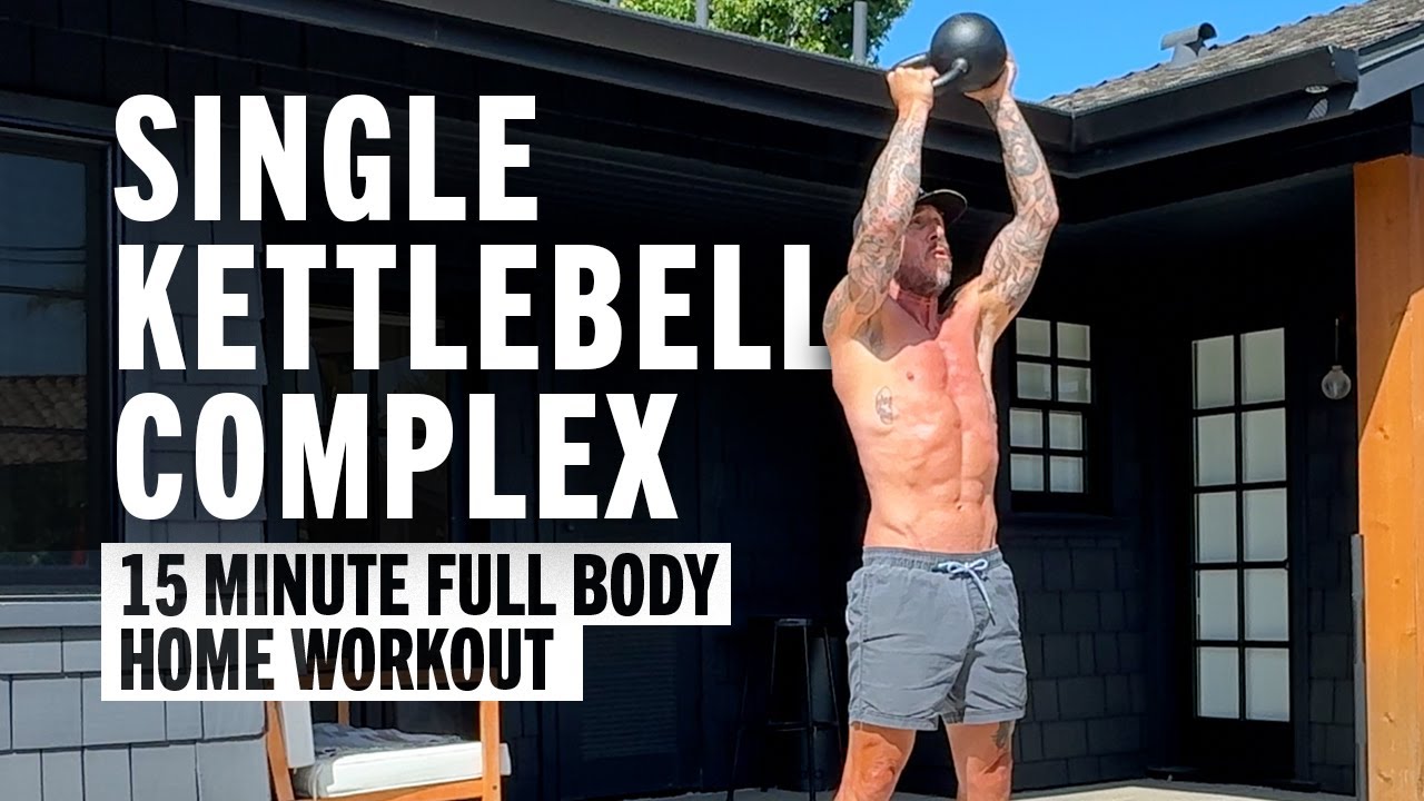 Single Kettlebell Complex Full Body Workout - YouTube