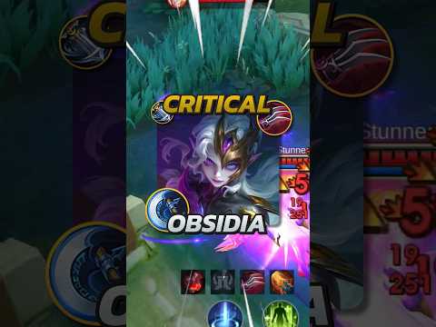 Critical Obsidia vs Trinity Obsidia! Mobile Legends #mobilelegends #mlbb #gaming