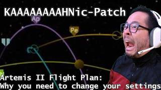 KSP Artemis II Flight Plan: Why you need to change your CONIC PATCH settings