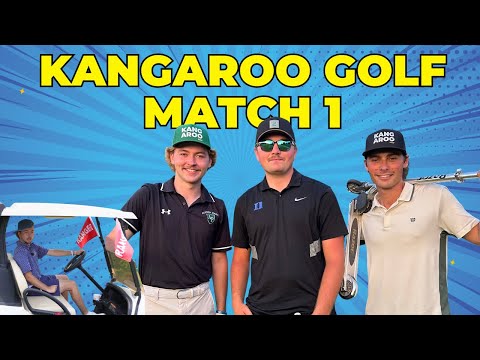 Kangaroo Golf First Ever Match