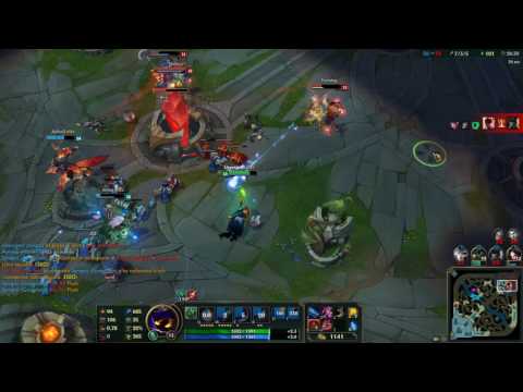 Ranked flex 5v5 - Veigar bot with irelia vs ezreal and thresh - 10 4 8 - best moments