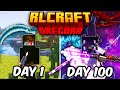 I Spent 100 Days In RLCRAFT Dregora FULL MOVIE