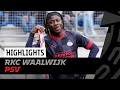 Johan Bakayoko scores again ? | Highlights RKC Waalwijk - PSV