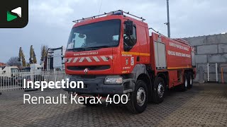 بيع سيارة المطافئ Renault Kerax 400 8X4 Feuerwehr Telma 12000L Manual Steelsuspension Euro - صورة 4 | Autoline سيارة المطافئ Renault Kerax 400 8X4 Feuerwehr Telma 12000L Manual Steelsuspension Euro | صورة 4 - Autoline