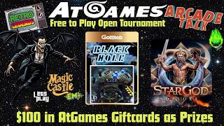 Join The Arcade Talk & Retro Legends Arcade Atgames Tournament!