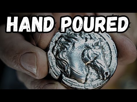 Hand Poured Silver Bullion (My First Attempt)