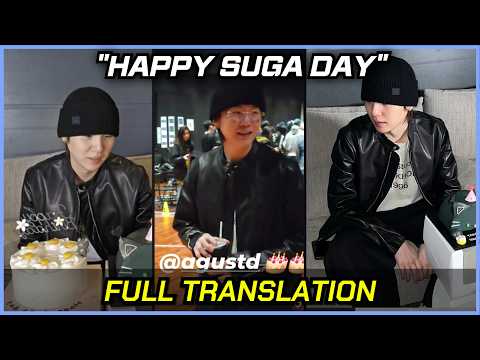 BTS SUGA Surprises ARMY with Weverse Birthday Live Amid Comeback Prep