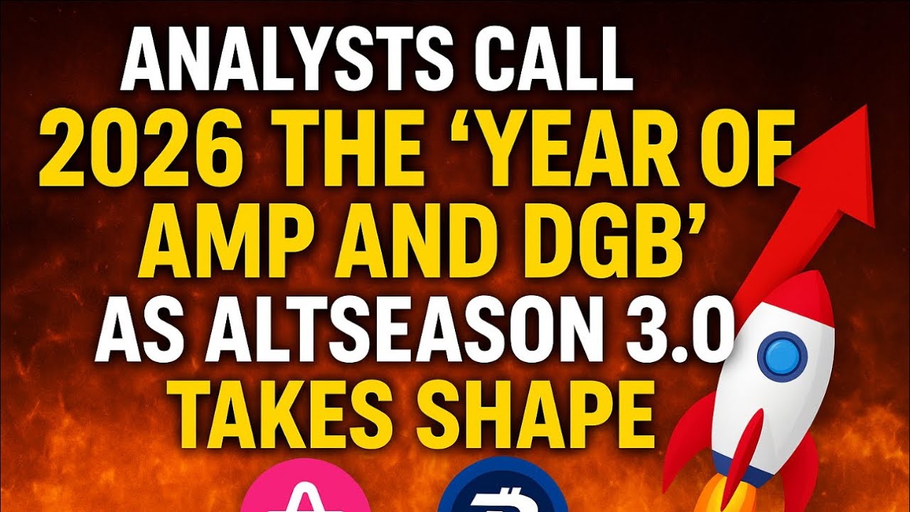Analysts Call 2026 the ‘Year of AMP and DGB’ as Altseason 3.0 Takes Shape