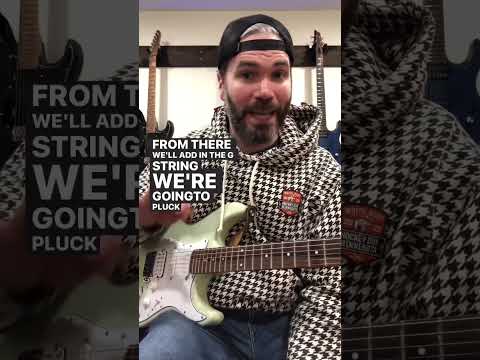 3 Levels of Hybrid Picking 🎸 #guitar #guitarsolo #music #guitarlesson