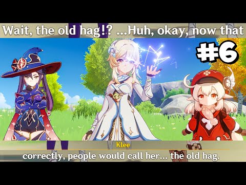 MONA & KLEE Hidden Location in Mondstadt Cutscene Genshin Impact