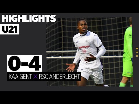 Highlights U21: KAA Gent - RSCA | 2021-2022