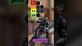 みんな大好きスネークさんのカラーだぞ#スマブラ #スマブラsp