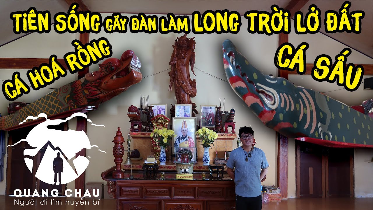 Hai cây Huyền Cầm cổ bí ẩn do Tiên sống Cử Đa Chế Tác - Pháp bảo thuyết pháp cho Cá Sấu nghe
