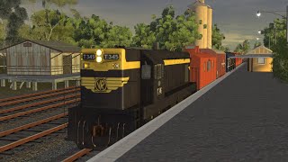 Victorian Railways Steam & Diesel Trainz in Nagambie, Victoria