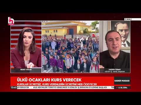 Genel Başkanımız Kadem Özbay,  Halk Tv`de yayınlanan Haber Masası programında Buket Güler`in canlı yayın konuğu oldu. 6 Ocak 2025 | EĞİTİM İŞ