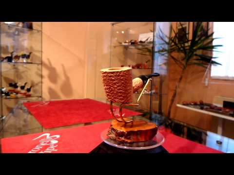 Pipa radica poker fatta a mano - www.paronellipipe.it