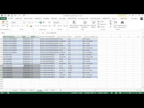 comment colorier un onglet excel