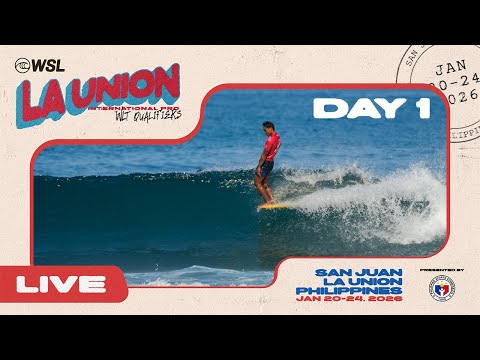 WATCH LIVE - La Union International Pro WLT Qualifier - Day 1