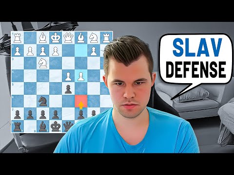Magnus Carlsen Plays a Perfect Slav Defense Game!