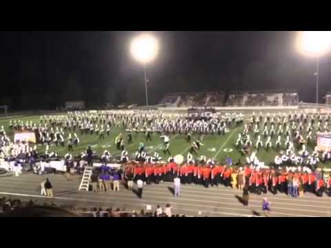 WCU marching band 2014 Show 