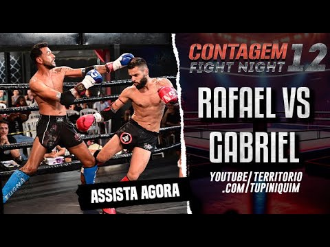 Gabriel vs Rafael - Contagem Fight Night 12