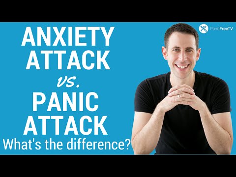 Anxiety Attack vs Panic Attack - What's The Difference? Video