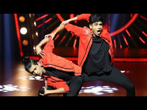 D4 Junior Vs Senior I Vyshak with Azhakiya Ravanan I Mazhavil Manorama