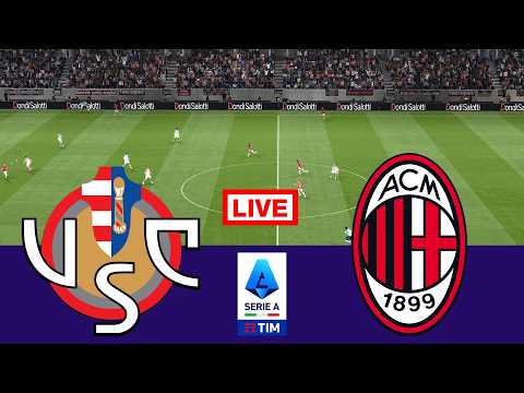 🔴 In Diretta : Cremonese vs Milan | Serie A 2025/26 | Streaming completo della partita