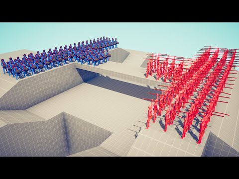 50x vs 50x RANGED UNITS TOURNAMENT | TABS - Totally Accurate Battle Simulator